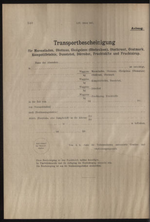 Verordnungs- und Anzeige-Blatt der k.k. General-Direction der österr. Staatsbahnen 19170907 Seite: 52