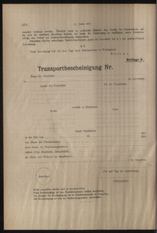 Verordnungs- und Anzeige-Blatt der k.k. General-Direction der österr. Staatsbahnen 19171006 Seite: 2