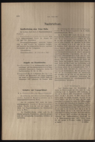 Verordnungs- und Anzeige-Blatt der k.k. General-Direction der österr. Staatsbahnen 19171013 Seite: 4