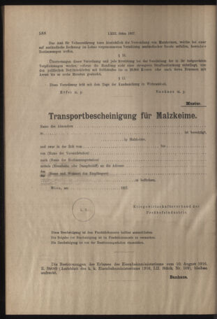 Verordnungs- und Anzeige-Blatt der k.k. General-Direction der österr. Staatsbahnen 19171027 Seite: 4