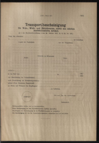 Verordnungs- und Anzeige-Blatt der k.k. General-Direction der österr. Staatsbahnen 19171103 Seite: 9