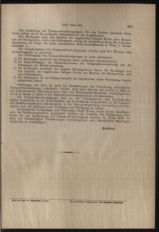 Verordnungs- und Anzeige-Blatt der k.k. General-Direction der österr. Staatsbahnen 19171107 Seite: 5