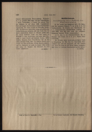 Verordnungs- und Anzeige-Blatt der k.k. General-Direction der österr. Staatsbahnen 19171117 Seite: 6