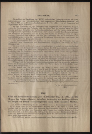 Verordnungs- und Anzeige-Blatt der k.k. General-Direction der österr. Staatsbahnen 19171215 Seite: 11