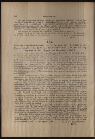 Verordnungs- und Anzeige-Blatt der k.k. General-Direction der österr. Staatsbahnen 19171215 Seite: 12