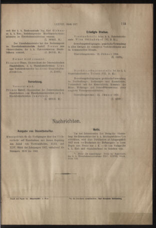 Verordnungs- und Anzeige-Blatt der k.k. General-Direction der österr. Staatsbahnen 19171229 Seite: 39