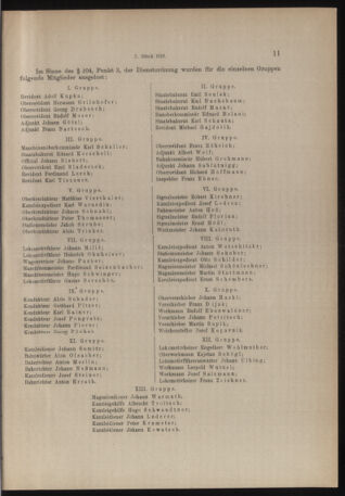 Verordnungs- und Anzeige-Blatt der k.k. General-Direction der österr. Staatsbahnen 19180104 Seite: 11