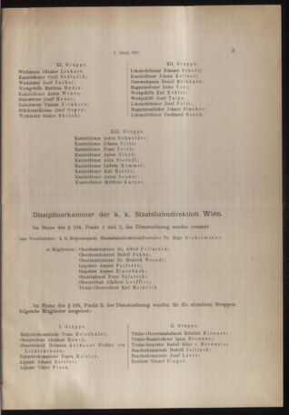 Verordnungs- und Anzeige-Blatt der k.k. General-Direction der österr. Staatsbahnen 19180104 Seite: 3