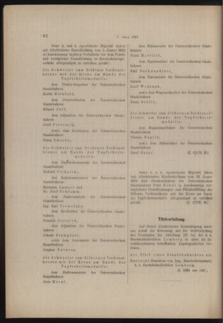 Verordnungs- und Anzeige-Blatt der k.k. General-Direction der österr. Staatsbahnen 19180126 Seite: 4