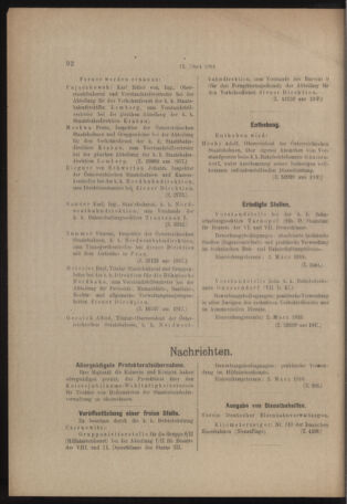 Verordnungs- und Anzeige-Blatt der k.k. General-Direction der österr. Staatsbahnen 19180216 Seite: 4