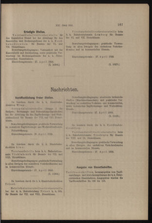 Verordnungs- und Anzeige-Blatt der k.k. General-Direction der österr. Staatsbahnen 19180413 Seite: 3