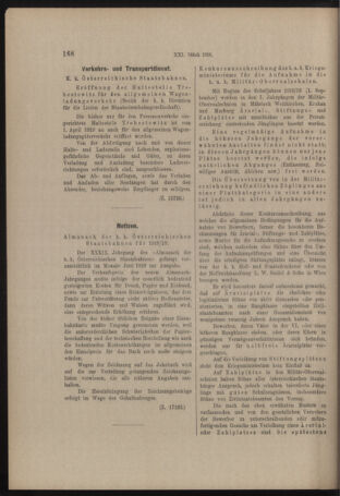 Verordnungs- und Anzeige-Blatt der k.k. General-Direction der österr. Staatsbahnen 19180413 Seite: 4