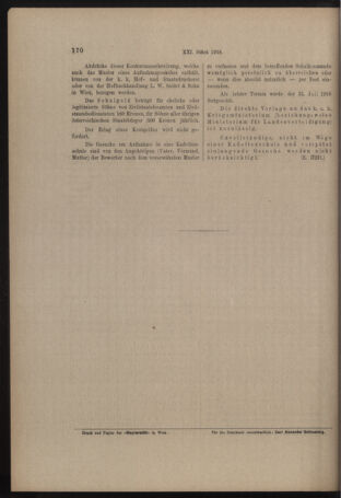 Verordnungs- und Anzeige-Blatt der k.k. General-Direction der österr. Staatsbahnen 19180413 Seite: 6