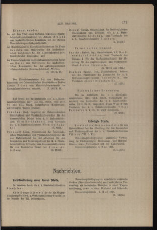 Verordnungs- und Anzeige-Blatt der k.k. General-Direction der österr. Staatsbahnen 19180420 Seite: 3