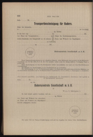 Verordnungs- und Anzeige-Blatt der k.k. General-Direction der österr. Staatsbahnen 19180525 Seite: 12