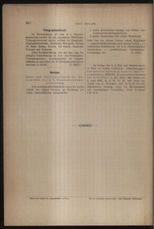 Verordnungs- und Anzeige-Blatt der k.k. General-Direction der österr. Staatsbahnen 19180615 Seite: 6