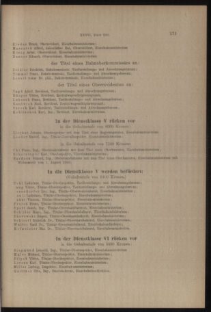 Verordnungs- und Anzeige-Blatt der k.k. General-Direction der österr. Staatsbahnen 19180627 Seite: 3