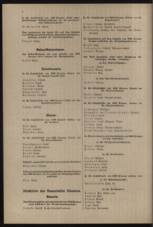 Verordnungs- und Anzeige-Blatt der k.k. General-Direction der österr. Staatsbahnen 19180627 Seite: 30