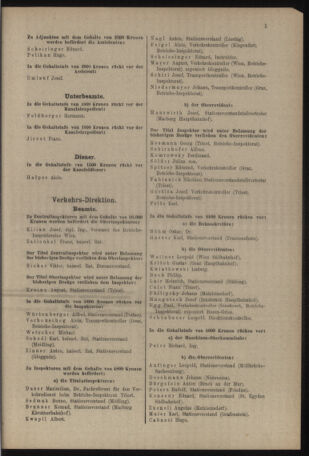 Verordnungs- und Anzeige-Blatt der k.k. General-Direction der österr. Staatsbahnen 19180627 Seite: 33