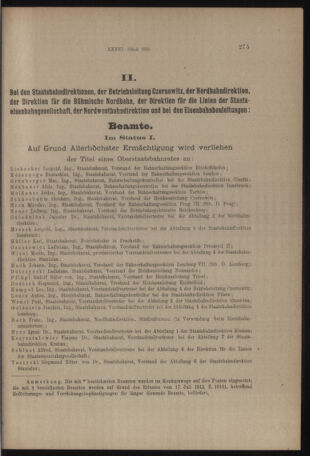 Verordnungs- und Anzeige-Blatt der k.k. General-Direction der österr. Staatsbahnen 19180627 Seite: 7