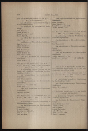 Verordnungs- und Anzeige-Blatt der k.k. General-Direction der österr. Staatsbahnen 19180706 Seite: 14