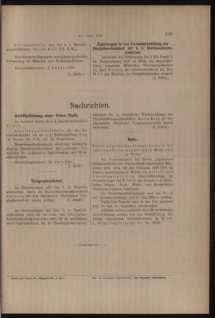 Verordnungs- und Anzeige-Blatt der k.k. General-Direction der österr. Staatsbahnen 19180720 Seite: 7