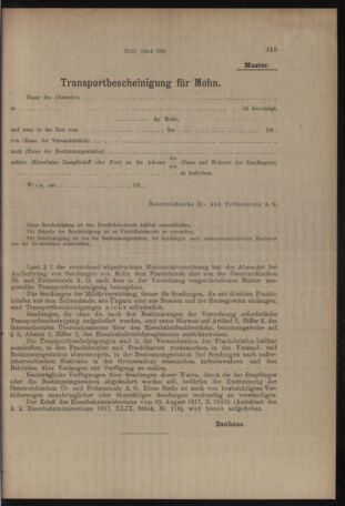 Verordnungs- und Anzeige-Blatt der k.k. General-Direction der österr. Staatsbahnen 19180803 Seite: 5