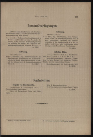 Verordnungs- und Anzeige-Blatt der k.k. General-Direction der österr. Staatsbahnen 19180831 Seite: 5