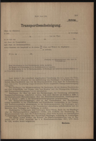 Verordnungs- und Anzeige-Blatt der k.k. General-Direction der österr. Staatsbahnen 19180914 Seite: 7