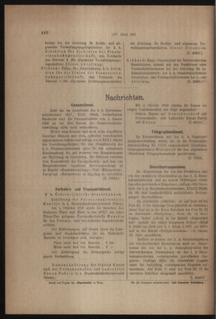 Verordnungs- und Anzeige-Blatt der k.k. General-Direction der österr. Staatsbahnen 19181005 Seite: 4