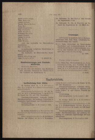 Verordnungs- und Anzeige-Blatt der k.k. General-Direction der österr. Staatsbahnen 19181026 Seite: 2