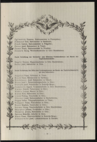 Verordnungs- und Anzeige-Blatt der k.k. General-Direction der österr. Staatsbahnen 19181026 Seite: 47