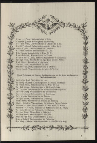 Verordnungs- und Anzeige-Blatt der k.k. General-Direction der österr. Staatsbahnen 19181026 Seite: 53