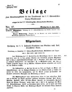 Verordnungsblatt für den Dienstbereich des K.K. Finanzministeriums für die im Reichsrate Vertretenen Königreiche und Länder 18590711 Seite: 1