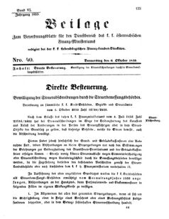 Verordnungsblatt für den Dienstbereich des K.K. Finanzministeriums für die im Reichsrate Vertretenen Königreiche und Länder 18591006 Seite: 1