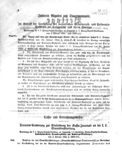 Verordnungsblatt für den Dienstbereich des K.K. Finanzministeriums für die im Reichsrate Vertretenen Königreiche und Länder 18640206 Seite: 2