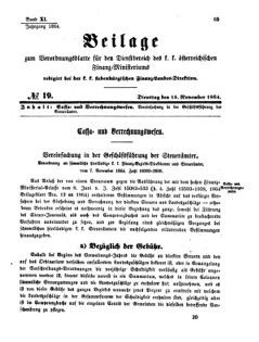 Verordnungsblatt für den Dienstbereich des K.K. Finanzministeriums für die im Reichsrate Vertretenen Königreiche und Länder