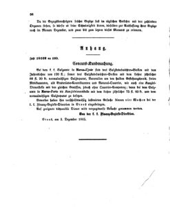 Verordnungsblatt für den Dienstbereich des K.K. Finanzministeriums für die im Reichsrate Vertretenen Königreiche und Länder 18651216 Seite: 4