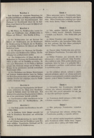 Verordnungsblatt des Reichsprotektors in Böhmen und Mähren: = Věstník nařízení Reichsprotektora in Böhmen und Mähren 19390321 Seite: 3