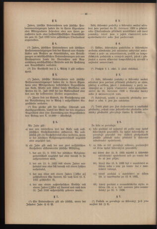 Verordnungsblatt des Reichsprotektors in Böhmen und Mähren: = Věstník nařízení Reichsprotektora in Böhmen und Mähren 19390707 Seite: 16