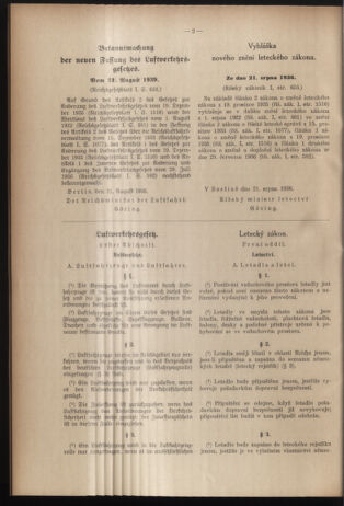 Verordnungsblatt des Reichsprotektors in Böhmen und Mähren: = Věstník nařízení Reichsprotektora in Böhmen und Mähren 19390707 Seite: 22