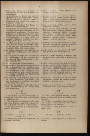 Verordnungsblatt des Reichsprotektors in Böhmen und Mähren: = Věstník nařízení Reichsprotektora in Böhmen und Mähren 19390707 Seite: 49