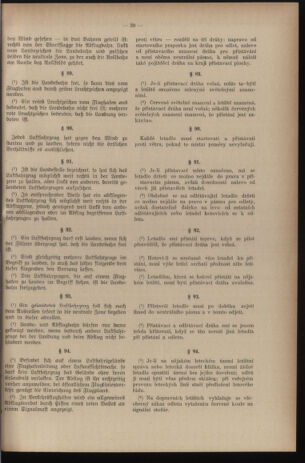 Verordnungsblatt des Reichsprotektors in Böhmen und Mähren: = Věstník nařízení Reichsprotektora in Böhmen und Mähren 19390707 Seite: 59