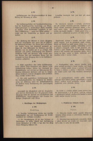 Verordnungsblatt des Reichsprotektors in Böhmen und Mähren: = Věstník nařízení Reichsprotektora in Böhmen und Mähren 19390707 Seite: 60