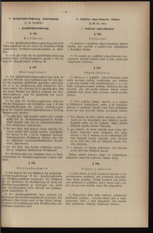 Verordnungsblatt des Reichsprotektors in Böhmen und Mähren: = Věstník nařízení Reichsprotektora in Böhmen und Mähren 19390707 Seite: 63