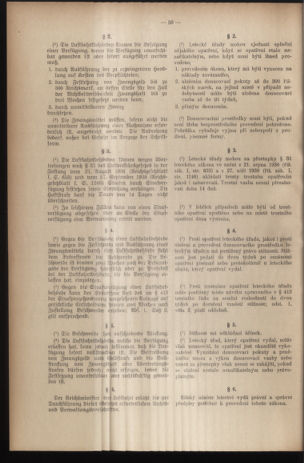 Verordnungsblatt des Reichsprotektors in Böhmen und Mähren: = Věstník nařízení Reichsprotektora in Böhmen und Mähren 19390707 Seite: 70