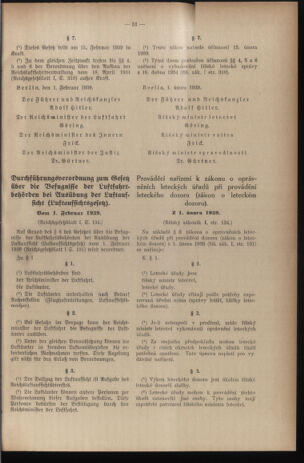 Verordnungsblatt des Reichsprotektors in Böhmen und Mähren: = Věstník nařízení Reichsprotektora in Böhmen und Mähren 19390707 Seite: 71