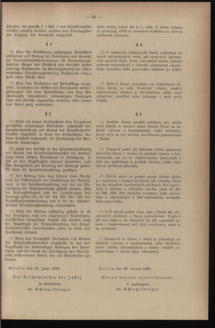 Verordnungsblatt des Reichsprotektors in Böhmen und Mähren: = Věstník nařízení Reichsprotektora in Böhmen und Mähren 19390725 Seite: 5