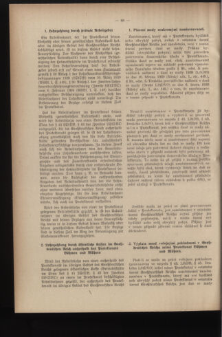 Verordnungsblatt des Reichsprotektors in Böhmen und Mähren: = Věstník nařízení Reichsprotektora in Böhmen und Mähren 19390902 Seite: 2