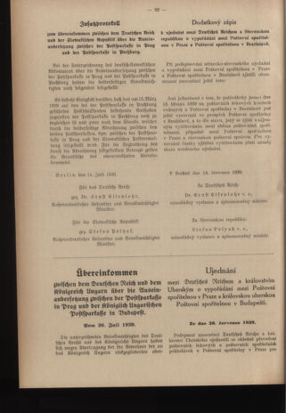 Verordnungsblatt des Reichsprotektors in Böhmen und Mähren: = Věstník nařízení Reichsprotektora in Böhmen und Mähren 19390902 Seite: 6